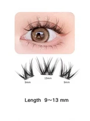 Segmentirane gornje trepavice bez ljepila